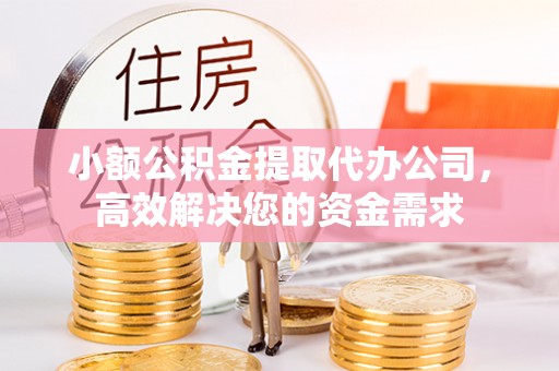 苏尼特右旗小额公积金提取代办公司，高效解决您的资金需求